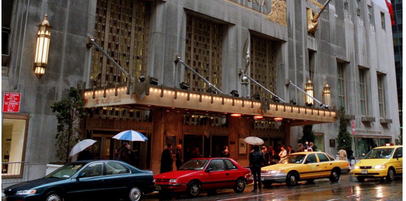 L'hôtel Waldorf-Astoria, joyau du groupe Hilton, à New York (c) Sipa / Stephen Chernin